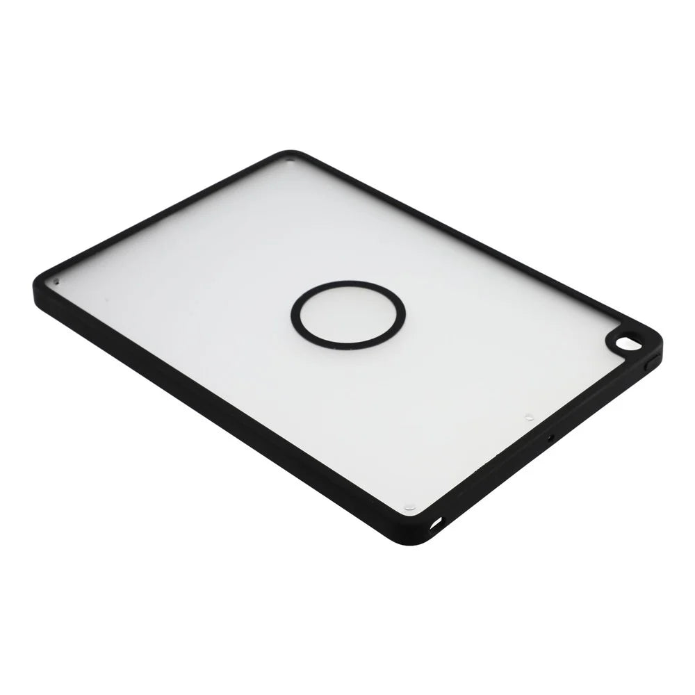 Tablet Case for iPad 10.2 (2021)  /  (2020)  /  (2019) Matte Magnetic Cover Shockproof TPU + PC Shell - Matte Black - 5
