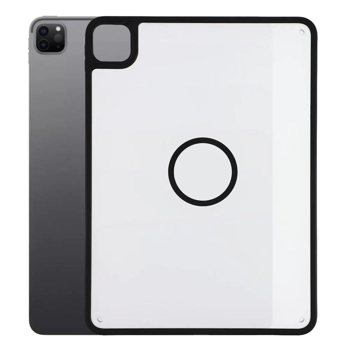 Tablet Case for iPad Pro 11 (2022)  /  (2021)  /  (2020)  /  (2018) Matte Magnetic Cover Shockproof TPU + PC Shell - Matte Black - 1