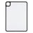 Case for iPad Pro 11 (2022) / (2021) / (2020) / (2018) Matte PC + TPU Drop Protection Back Cover - Matte Black - 2