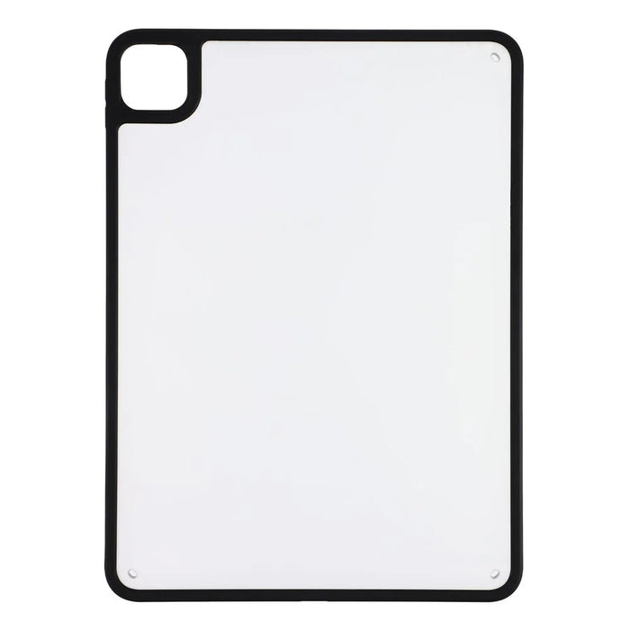 Case for iPad Pro 11 (2022) / (2021) / (2020) / (2018) Matte PC + TPU Drop Protection Back Cover - Matte Black - 2