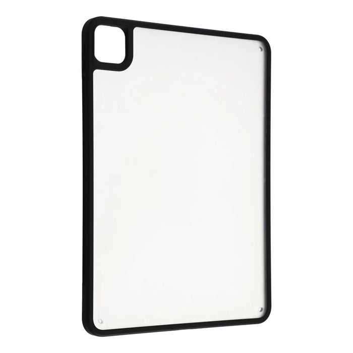 Case for iPad Pro 11 (2022) / (2021) / (2020) / (2018) Matte PC + TPU Drop Protection Back Cover - Matte Black - 3