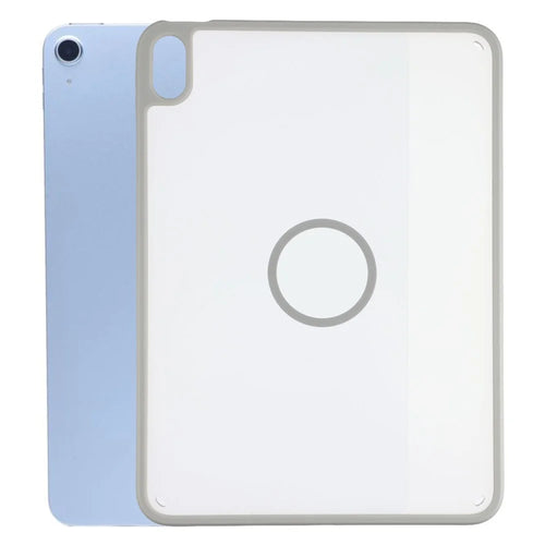 Tablet Case for iPad (2025)  /  10.9 (2022) Matte Magnetic Cover Shockproof TPU + PC Shell - Matte Grey - 1