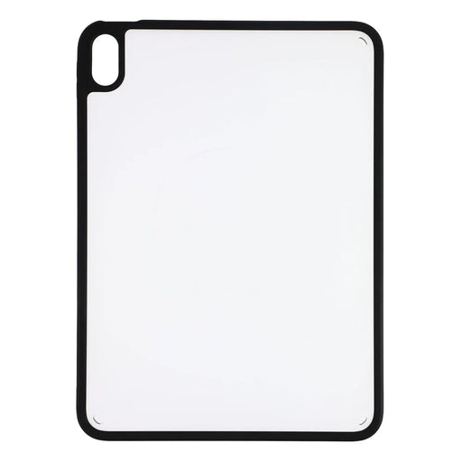 For iPad (2025) / iPad 10.9 (2022) Case Matte PC + TPU Drop Protection Back Cover - Matte Black - 2