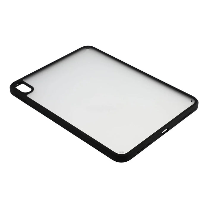 For iPad (2025) / iPad 10.9 (2022) Case Matte PC + TPU Drop Protection Back Cover - Matte Black - 5