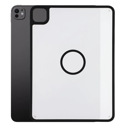 Tablet Case for iPad Pro 11 (2025)  /  (2024) Matte Magnetic Cover Shockproof TPU + PC Shell - Matte Black - 1