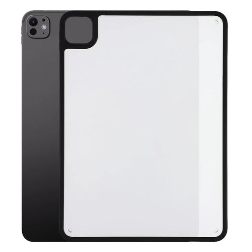 For iPad Pro 11 (2025) / (2024) Case Matte PC + TPU Drop Protection Back Cover - Matte Black - 1
