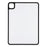 For iPad Pro 11 (2025) / (2024) Case Matte PC + TPU Drop Protection Back Cover - Matte Black - 2