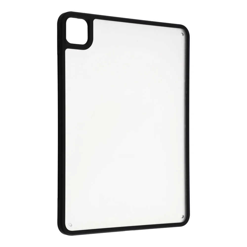 For iPad Pro 11 (2025) / (2024) Case Matte PC + TPU Drop Protection Back Cover - Matte Black - 3