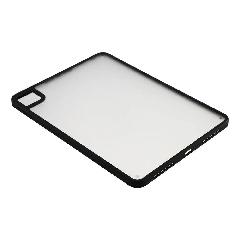 For iPad Pro 11 (2025) / (2024) Case Matte PC + TPU Drop Protection Back Cover - Matte Black - 5