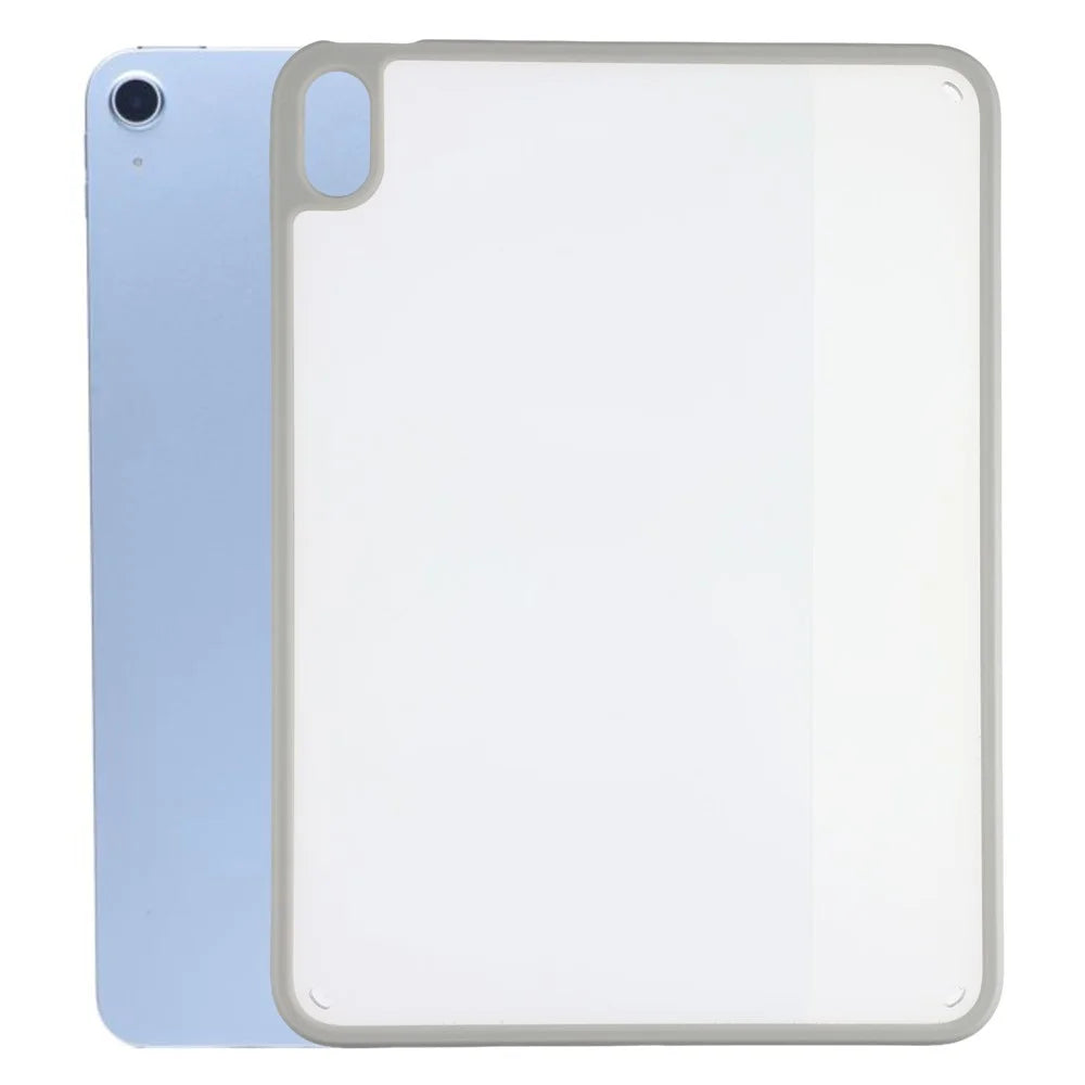 Case for iPad Air 11 (2026) / (2025) / (2024) / iPad Air (2022) / (2020) Matte PC + TPU Drop Protection Back Cover - Matte Grey - 1