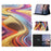 Tablet Case for iPad Mini  /  Mini 2  /  mini 3  /  mini 4  /  mini (2019) 7.9 inch Litchi Texture TPU + PU Leather Protective Cover - Golden Sand - 1