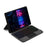 For Lenovo Legion Y700 (Gen 5) Leather Case + Touchpad Bluetooth-Compatible Keyboard with Backlit - Black - 3