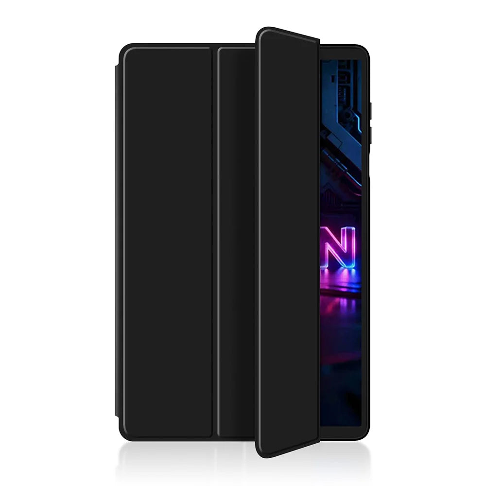 For Lenovo Legion Y700 (Gen 5) Case PU Leather TPU Back Trifold Stand Tablet Cover - Black - 4