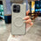 For OnePlus Turbo 6V 5G Magnetic Case X-Patterned TPU PU Leather PC Anti-Drop Phone Cover - Grey - 2