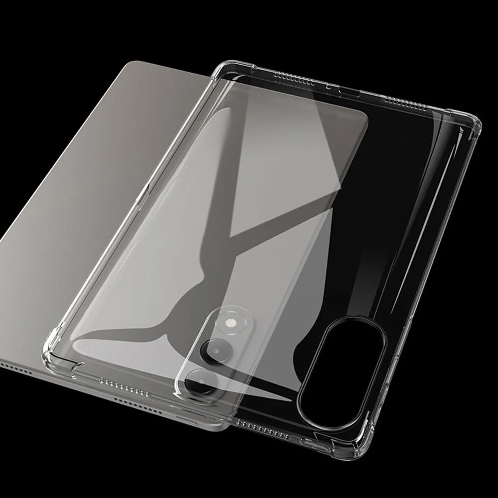 For Lenovo Yoga Tab 11.1 Case Four Corner Shockproof Clear Tablet TPU Cover - Transparent - 2