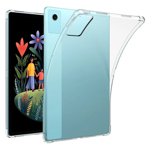 For Lenovo Idea Tab Plus Case Four Corner Shockproof Clear Tablet TPU Cover - Transparent - 1