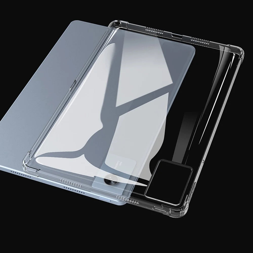 For Lenovo Idea Tab Case Four Corner Shockproof Clear Tablet TPU Cover - Transparent - 2