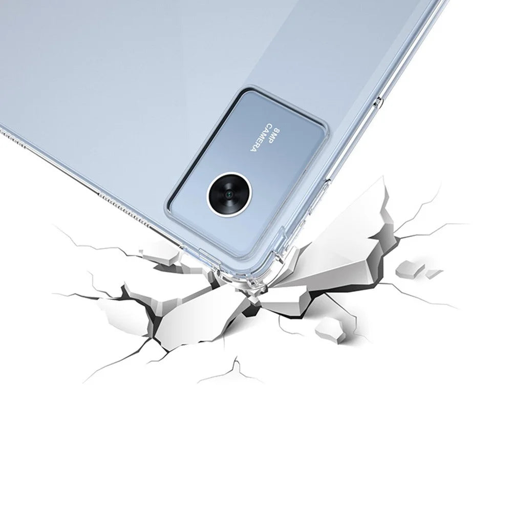 For Lenovo Idea Tab Case Four Corner Shockproof Clear Tablet TPU Cover - Transparent - 3