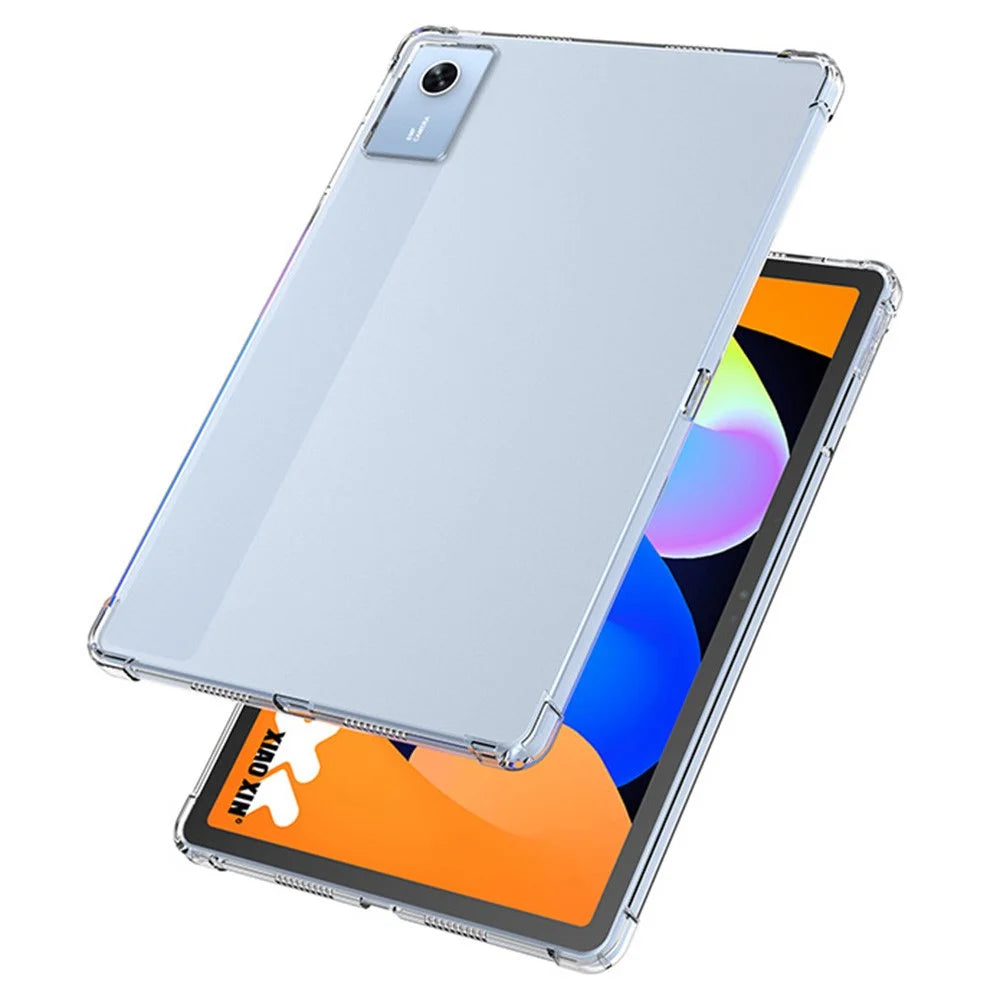 For Lenovo Idea Tab Case Four Corner Shockproof Clear Tablet TPU Cover - Transparent - 4
