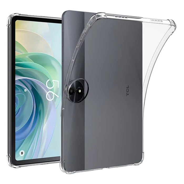 For TCL NxtPaper 11 Plus Case Four Corner Shockproof Clear Tablet TPU Cover - Transparent - 1