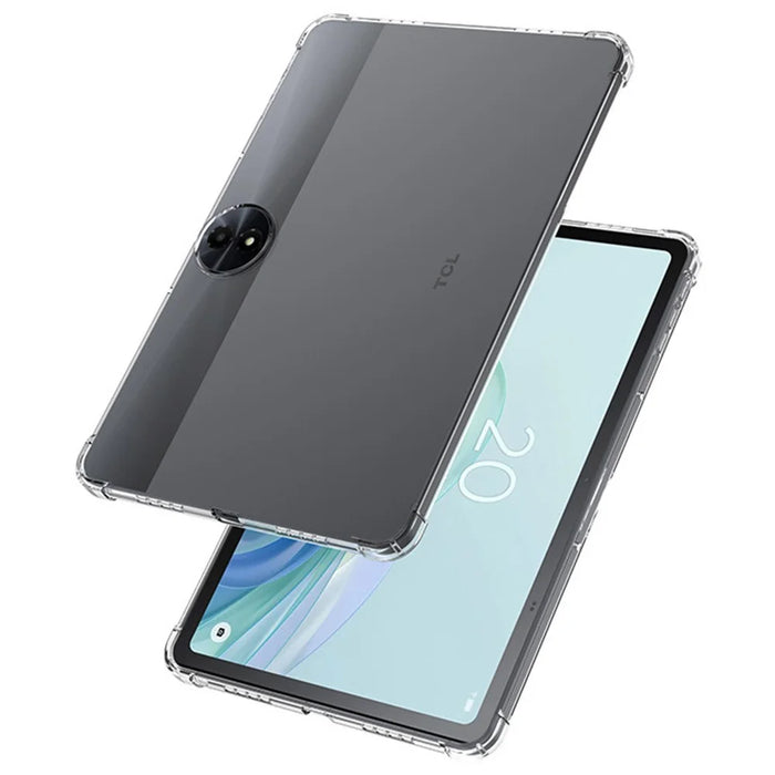 For TCL NxtPaper 11 Plus Case Four Corner Shockproof Clear Tablet TPU Cover - Transparent - 6