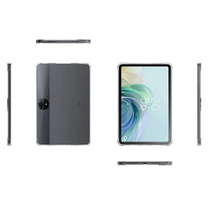 For TCL NxtPaper 11 Plus Case Four Corner Shockproof Clear Tablet TPU Cover - Transparent - 7