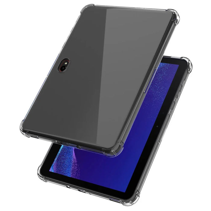 Case For Samsung Galaxy Tab Active5 Pro  /  Active Pro  /  Active4 Pro Four Corner Shockproof Clear Tablet TPU Cover - Transparent - 6