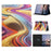 Tablet Case for Lenovo Tab M11  /  Xiaoxin Pad 11 2024 Litchi Texture TPU + PU Leather Protective Cover - Golden Sand - 1