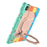 Case For iPad Pro 13 (2025)  /  (2024) with Hand Grip Kickstand PC + Silicone Tablet Cover - Rainbow+Pink - 4