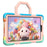 For Lenovo Tab K9 Case with Hand Grip Kickstand PC + Silicone Tablet Cover - Rainbow+Pink - 6