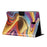 For Samsung Galaxy Tab A 10.5 (2018) Tablet Case Litchi Texture TPU + PU Leather Protective Cover - Golden Sand - 4