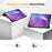 ENKAY HAT PRINCE For Lenovo Idea Tab Pro Gen 2 Trifold Stand Cover PU Leather + PC Tablet Case - Black - 3