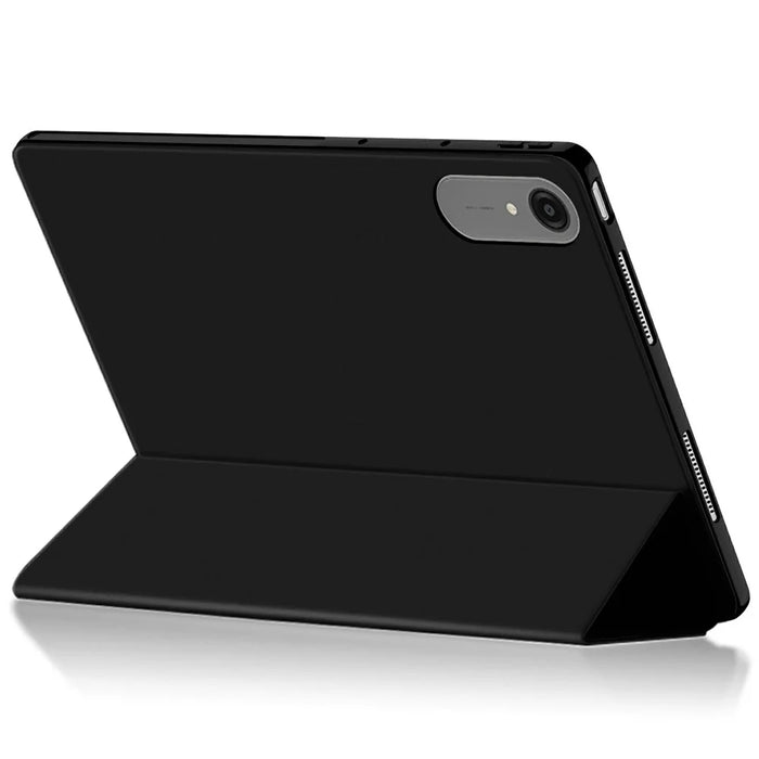 For Lenovo Xiaoxin Pad Pro 13 Case PU Leather TPU Back Trifold Stand Tablet Cover - Black - 3