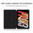 For Lenovo Xiaoxin Pad Pro 13 Case PU Leather TPU Back Trifold Stand Tablet Cover - Black - 4