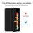 For Lenovo Xiaoxin Pad Pro 13 Case PU Leather TPU Back Trifold Stand Tablet Cover - Black - 5