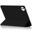 For vivo Pad6 Pro Case PU Leather TPU Back Trifold Stand Tablet Cover - Black - 3