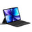 For vivo Pad6 Pro Leather Case + Touchpad Bluetooth-Compatible Keyboard (without Backlit) - Black - 3