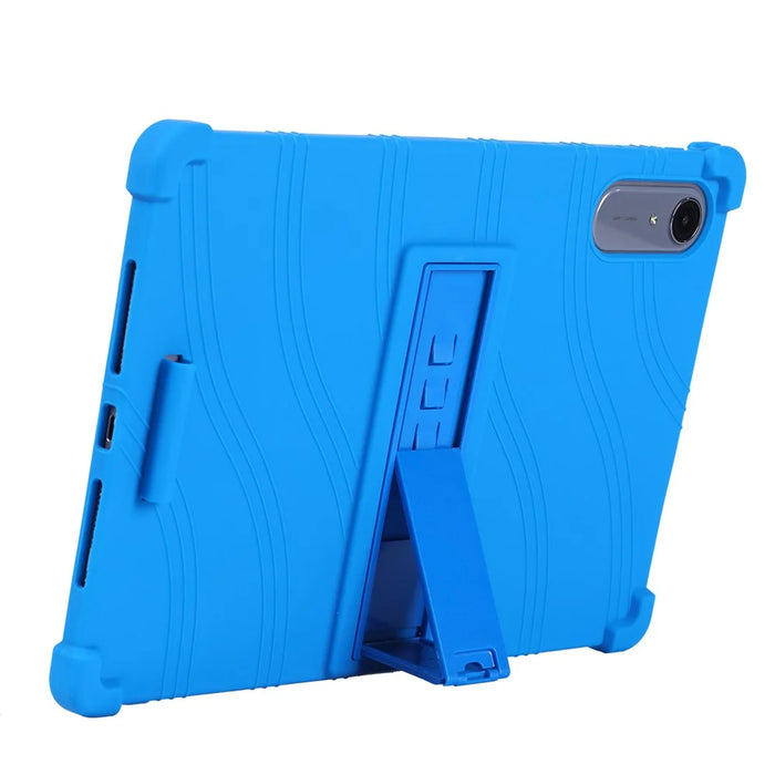 Tablet Case For Lenovo Idea Tab Pro Gen 2  /  Xiaoxin Pad Pro GT Adjustable Kickstand Silicone Tablet Protective Cover - Dark Blue - 3