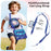 Kids Tablet Case for iPad mini (2024)  /  (2021) Silicone PC Cover with Kickstand  /  Shoulder Strap - Navy Blue - 2