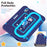 Kids Tablet Case for iPad mini (2024)  /  (2021) Silicone PC Cover with Kickstand  /  Shoulder Strap - Navy Blue - 5