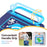 Kids Tablet Case for iPad mini (2024)  /  (2021) Silicone PC Cover with Kickstand  /  Shoulder Strap - Navy Blue - 7