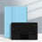 For Honor Pad 8 Leather Stand Tablet Case with Detachable Magnetic Wireless Keyboard (Without Touchpad) - Blue - 2