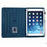 Tablet Case for iPad Mini  /  2  /  3  /  4  /  (2024)  /  (2021)  /  (2019) 7.9 inch  /  Wi-Fi  /  iPod mini (1st Generation Embossed Magpie Pattern TPU PU Protective Cover with Card Slots - Blue - 2
