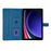 Tablet Case for Amazon Fire HD 8 (2024)  /  (2022)  /  (2020)  /  8 Plus (2022)  /  (2020)  Embossed Magpie Pattern TPU PU Protective Cover with Card Slots - Blue - 3