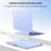 For MacBook Neo 13 inch (2026) Case Foldable Stand Heat Dissipation PC Laptop Protective Shell - Lavender Purple - 2