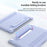 For MacBook Neo 13 inch (2026) Case Foldable Stand Heat Dissipation PC Laptop Protective Shell - Lavender Purple - 4