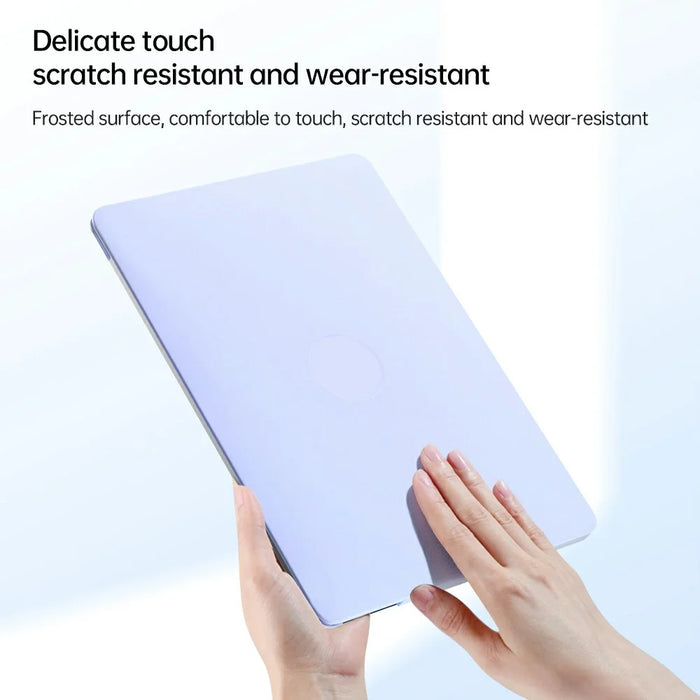 For MacBook Neo 13 inch (2026) Case Foldable Stand Heat Dissipation PC Laptop Protective Shell - Lavender Purple - 7