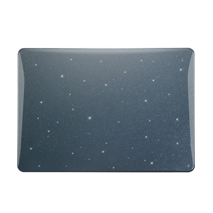 For MacBook Neo 13 inch (2026) A3404 Case Galaxy Star Pattern Hard PC Shell Laptop Protective Cover - Black - 3