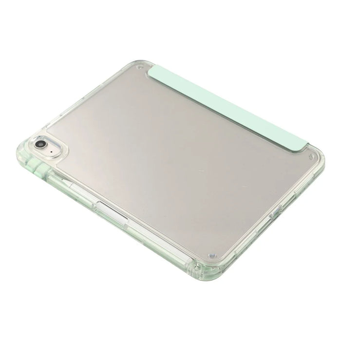 MUTURAL Crystal Shield Case for iPad (2025)  /  10.9 (2022) Trifold Stand Tablet Cover - Green - 5