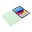 MUTURAL Crystal Shield Case for iPad (2025)  /  10.9 (2022) Trifold Stand Tablet Cover - Green - 6